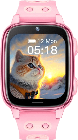 Montre SmartKid D57 vue de face avec son grand écran tactile couleur